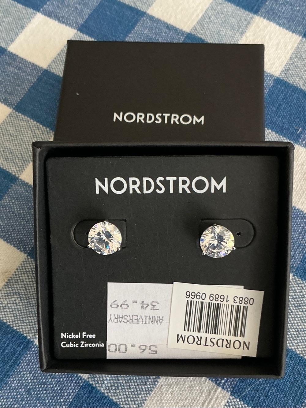 NWT Nordstrom - Silver Stud Earrings - OS